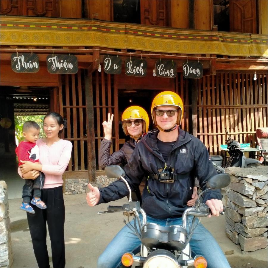 Du Gia Homestay Friendly Làng Cac Zewnętrze zdjęcie