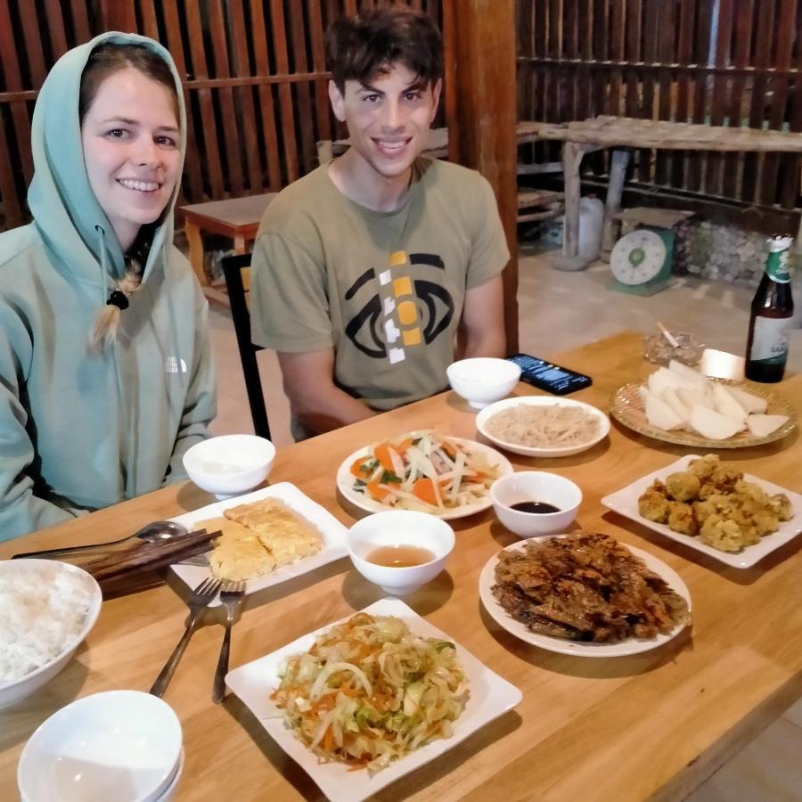 Du Gia Homestay Friendly Làng Cac Zewnętrze zdjęcie