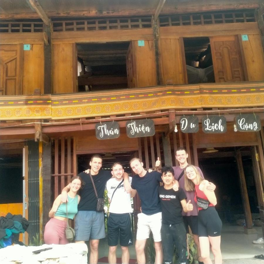 Du Gia Homestay Friendly Làng Cac Zewnętrze zdjęcie